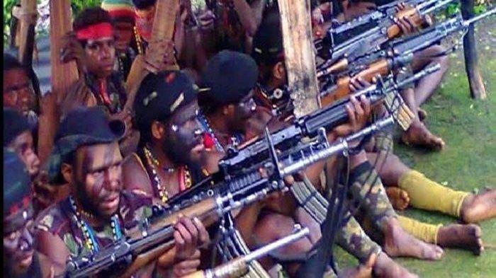 Ilustrasi anggota kelompok separatis