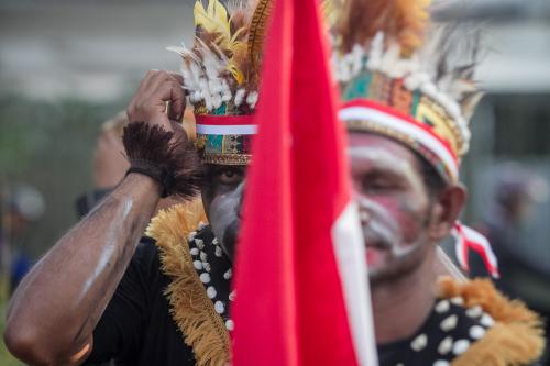 ilustrasi masyarakat Papua