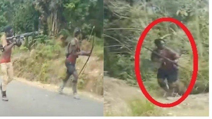 Dua Wanita Mata-mata KST Papua Menyamar di Pos Keamanan