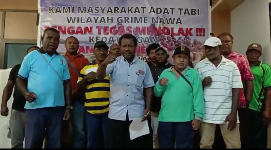 Penolakan Kunjungan Anies Baswedan dari Tokoh Masyarakat dan Adat Tabi Wilayah Gremi Nawa Jayapura