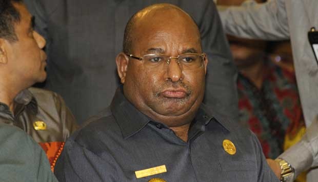 Tersangka Kasus Korupsi Lukas Enembe