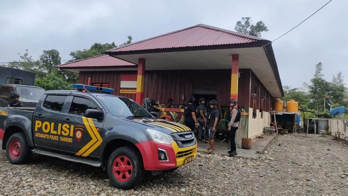 Pos Polisi di Yahukimo Papua
