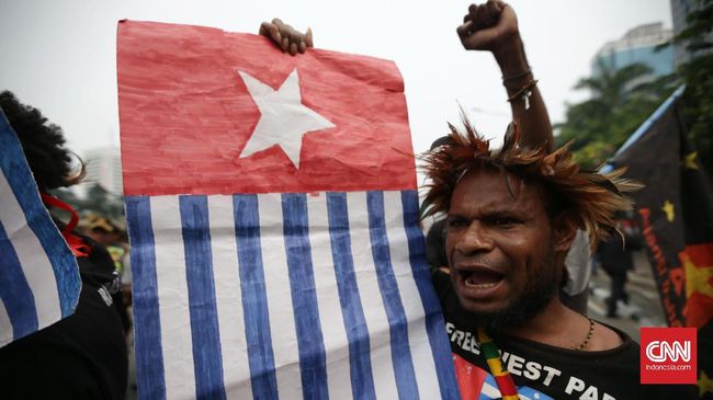 Unjuk Rasa Aliansi Mahasiswa Papua di Jakarta